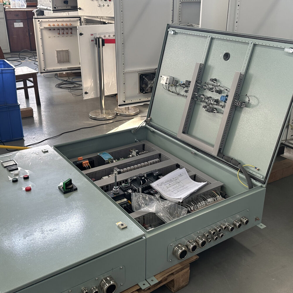 alt="electrical distribution panel board"